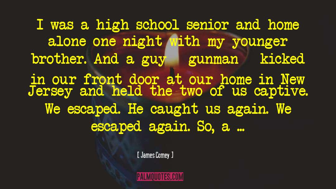 Senior Night Softball quotes by James Comey