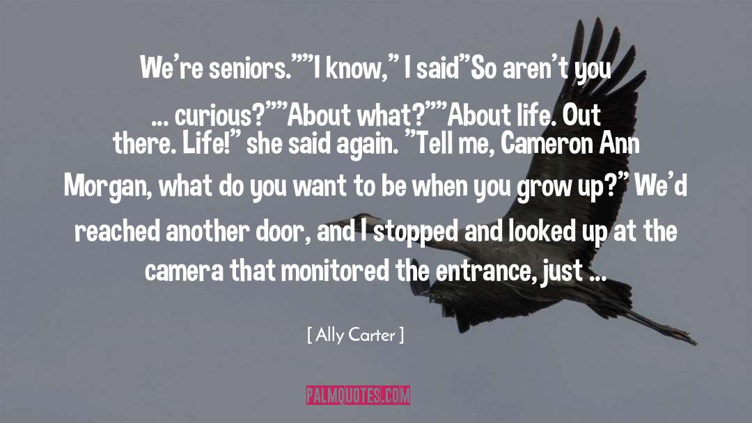 Seniors quotes by Ally Carter