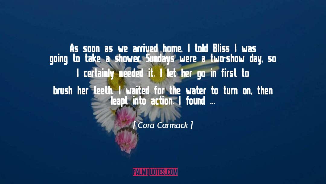 Sensation quotes by Cora Carmack