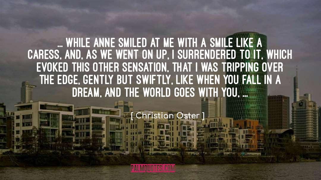 Sensation quotes by Christian Oster