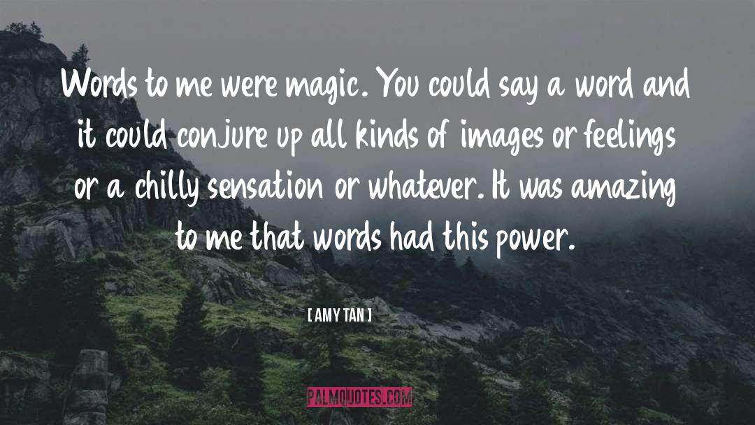 Sensation quotes by Amy Tan