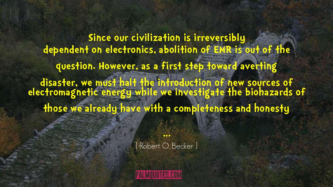 Sensationally 60 quotes by Robert O. Becker