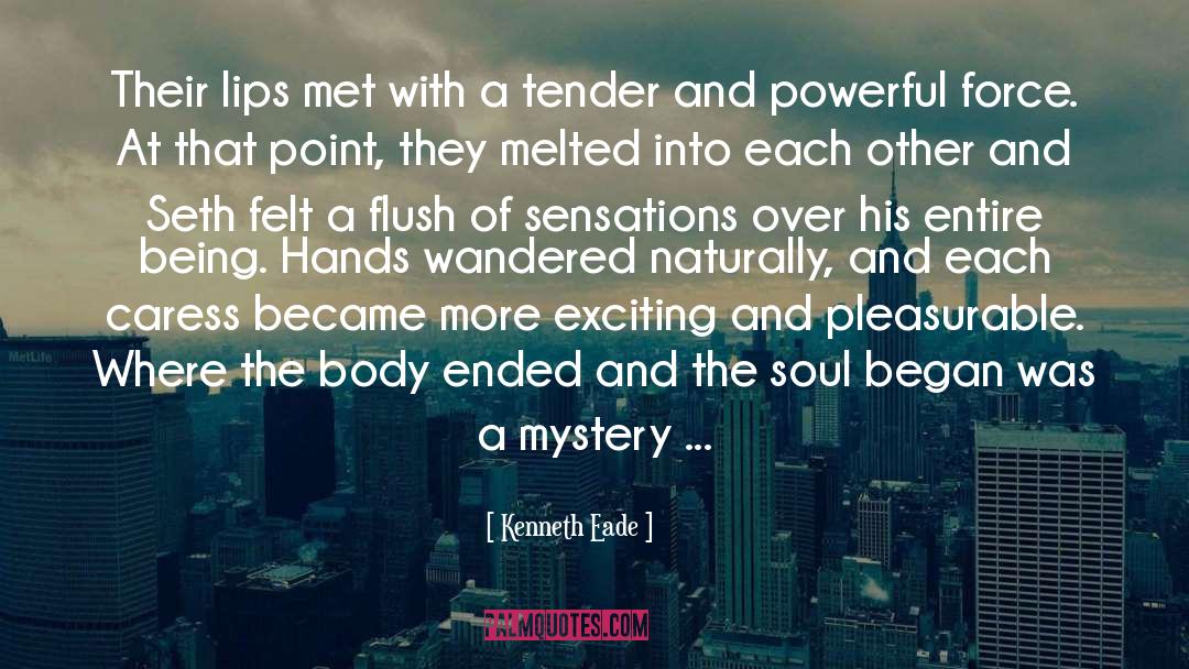 Sensations quotes by Kenneth Eade