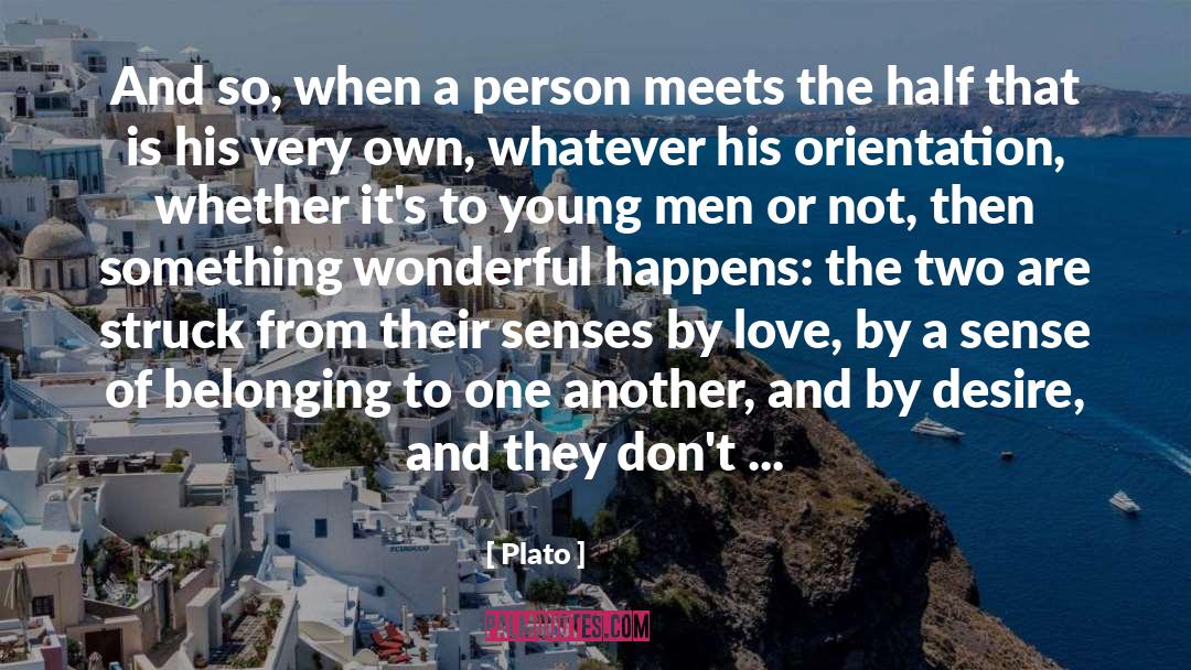 Sense Of Belonging quotes by Plato