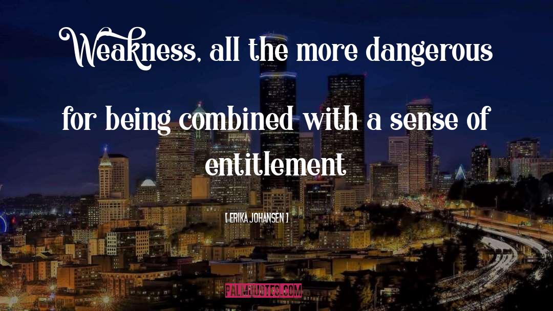 Sense Of Entitlement quotes by Erika Johansen