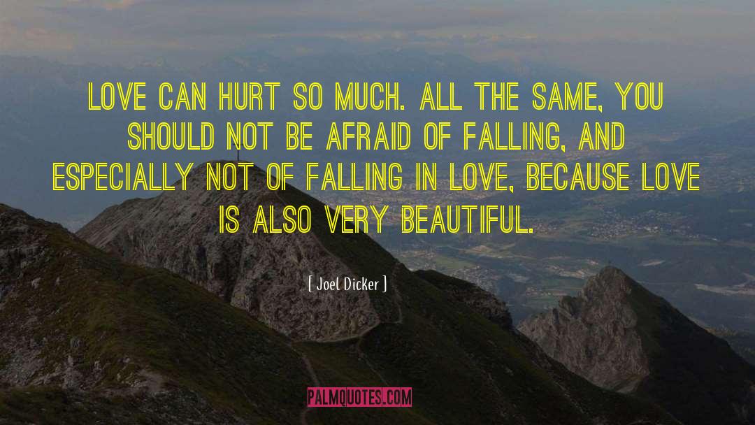 Sense Of Falling In Love quotes by Joel Dicker