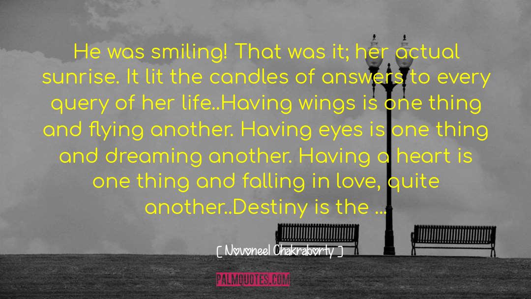 Sense Of Falling In Love quotes by Novoneel Chakraborty