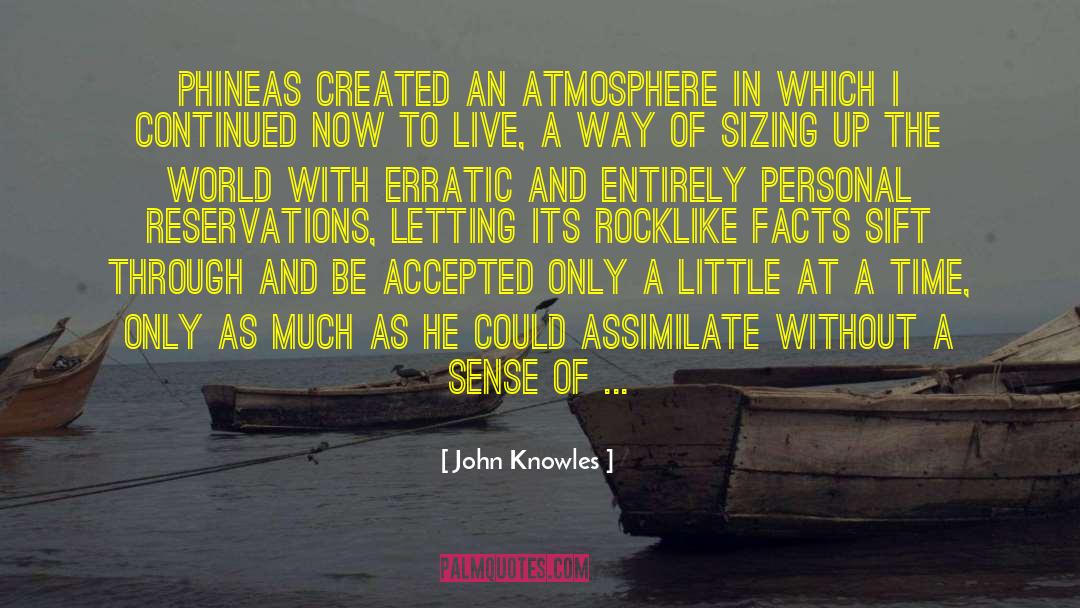 Sense Of Perspective quotes by John Knowles