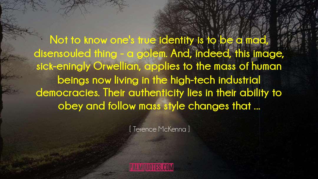 Sense Of Style quotes by Terence McKenna