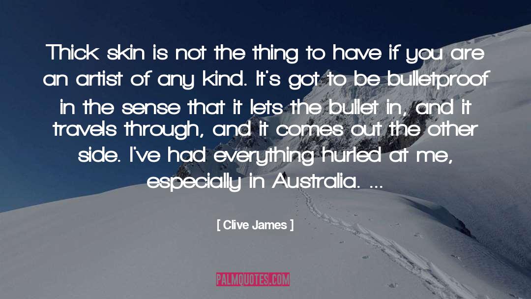 Sense quotes by Clive James