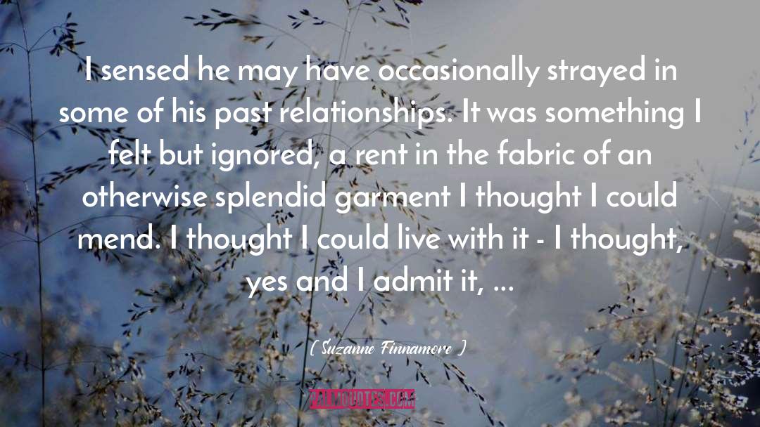 Sensed quotes by Suzanne Finnamore