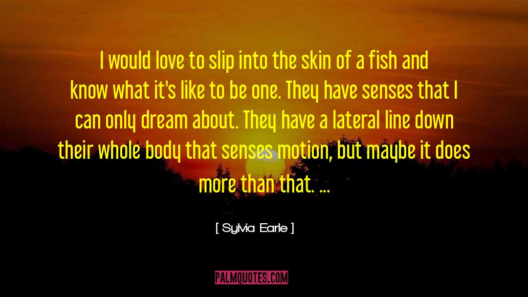 Senses Fivesenses quotes by Sylvia Earle
