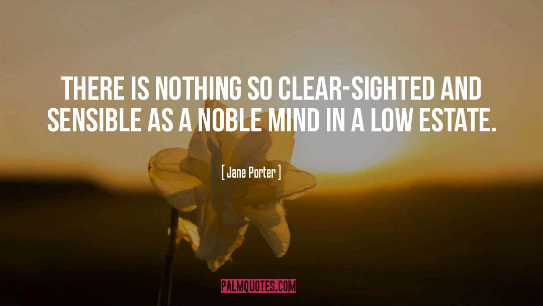Sensible quotes by Jane Porter