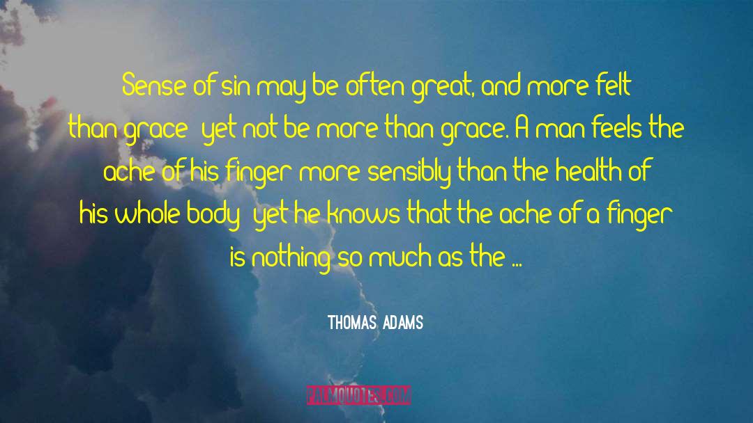 Sensibly quotes by Thomas Adams