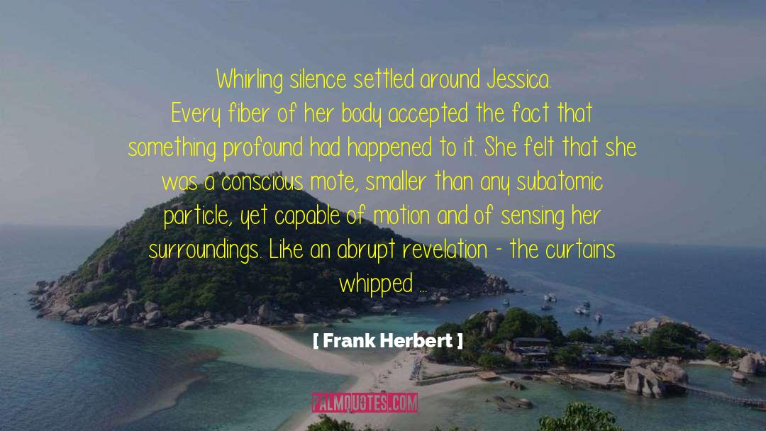 Sensing quotes by Frank Herbert