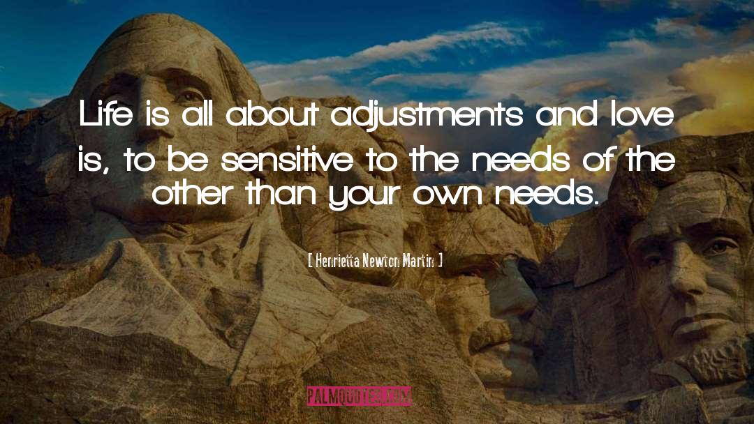 Sensitive Intuitive quotes by Henrietta Newton Martin