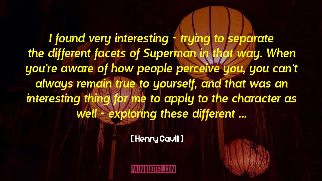 Sensitive Person quotes by Henry Cavill