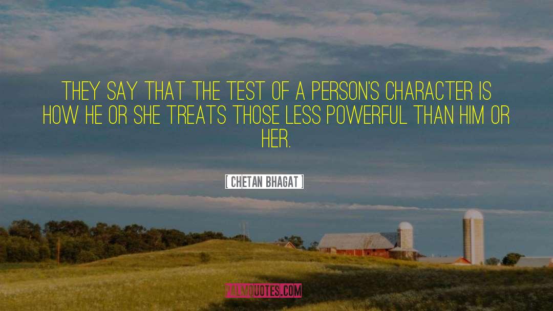 Sensitivities Test quotes by Chetan Bhagat