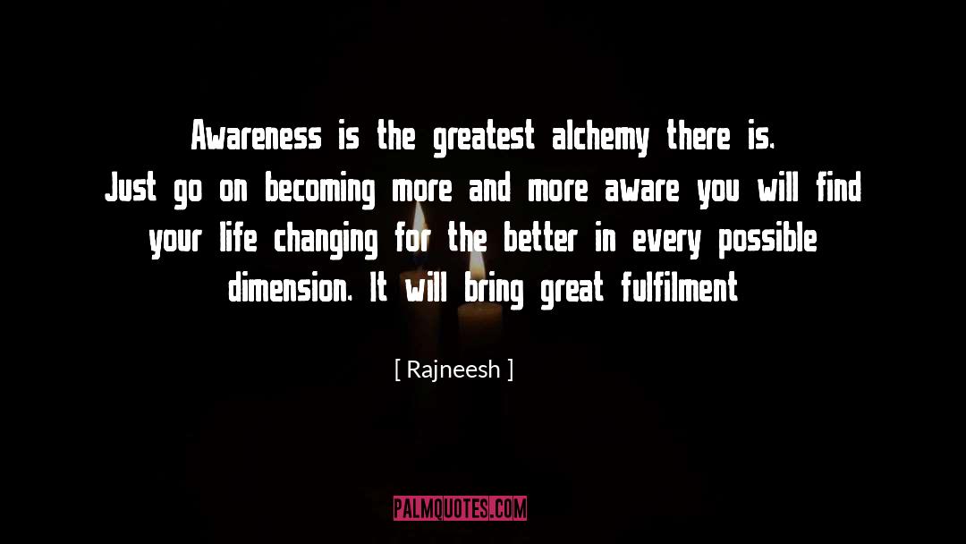 Sensory Awareness quotes by Rajneesh