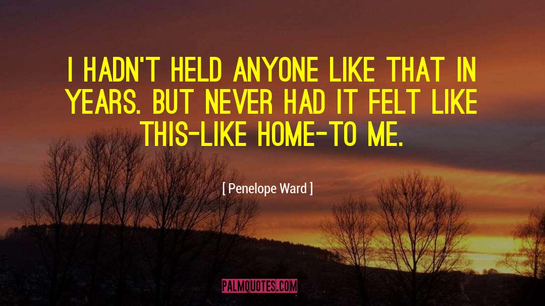 Sensual Home quotes by Penelope Ward