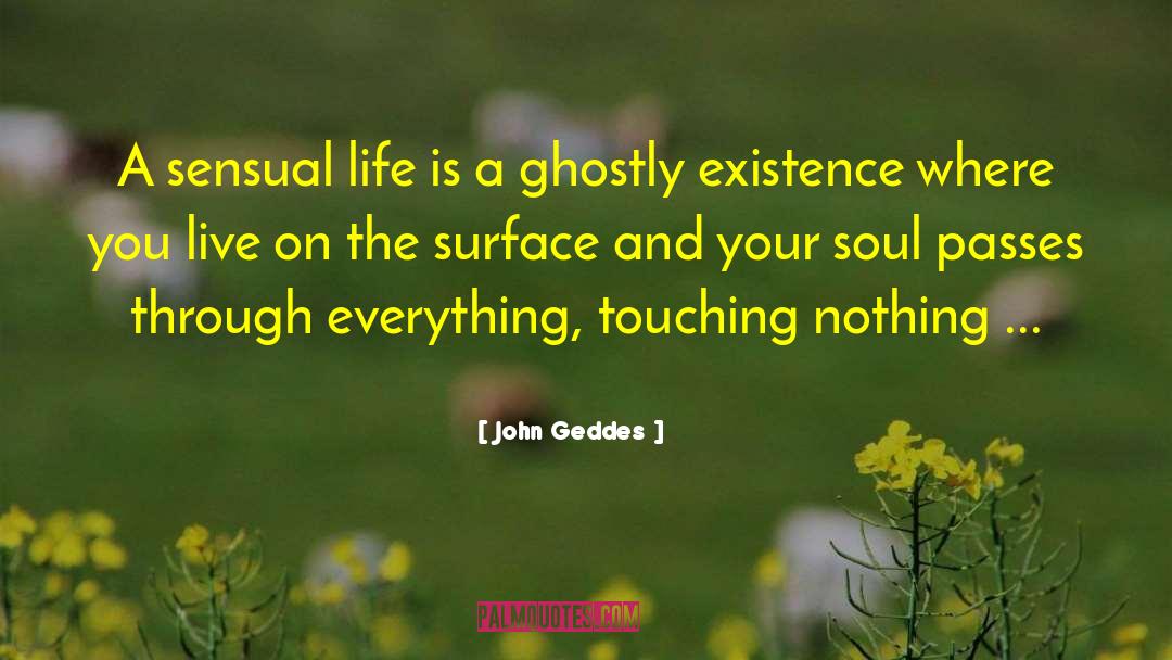 Sensual Massage quotes by John Geddes