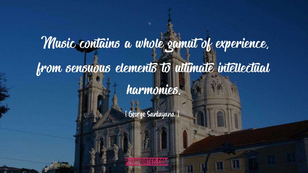 Sensuous quotes by George Santayana
