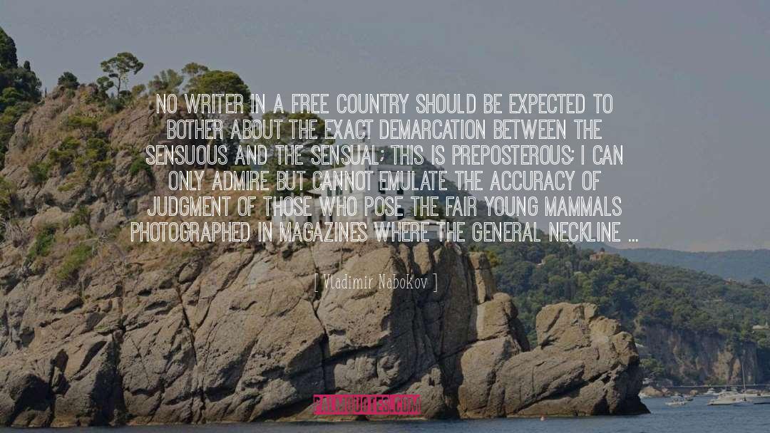 Sensuous quotes by Vladimir Nabokov