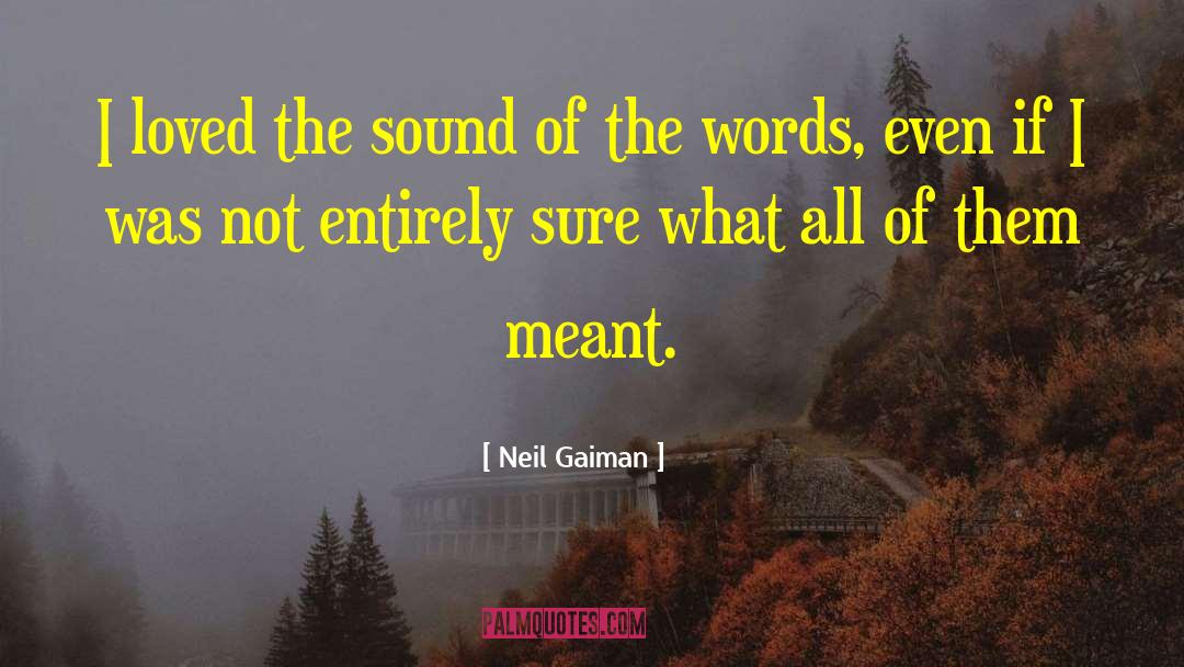 Sensurround Sound quotes by Neil Gaiman