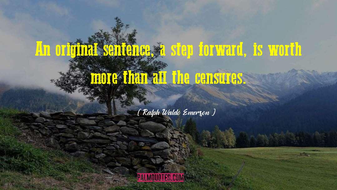 Sentence Structure quotes by Ralph Waldo Emerson