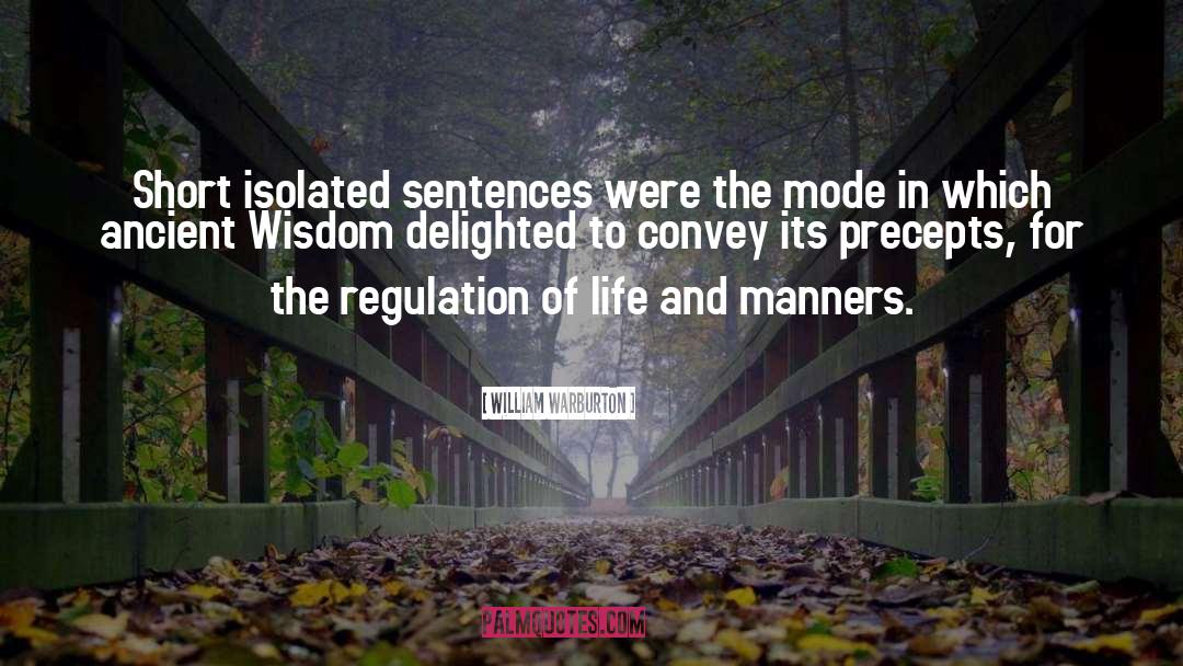 Sentences quotes by William Warburton