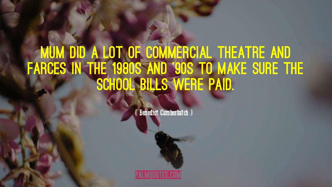 Senthil Kumaran Theatre quotes by Benedict Cumberbatch