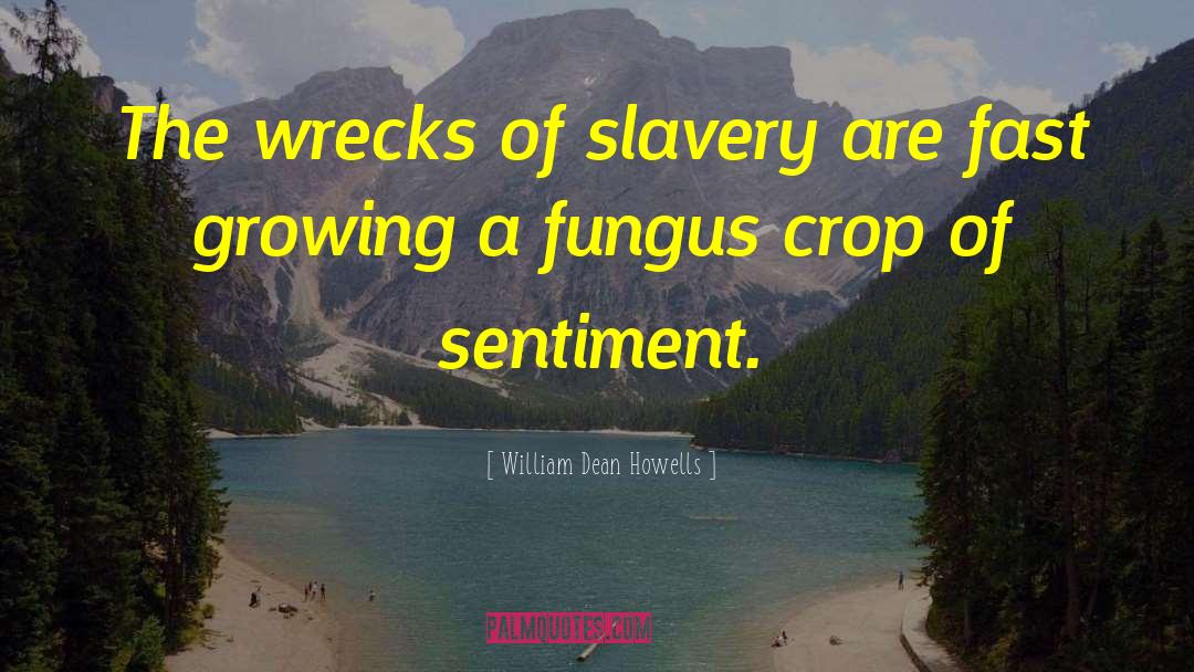 Sentiment quotes by William Dean Howells