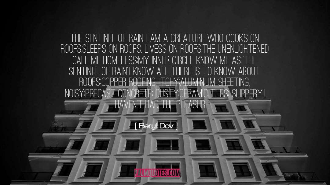 Sentinel quotes by Beryl Dov