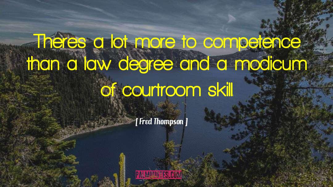 Senum Thompson quotes by Fred Thompson