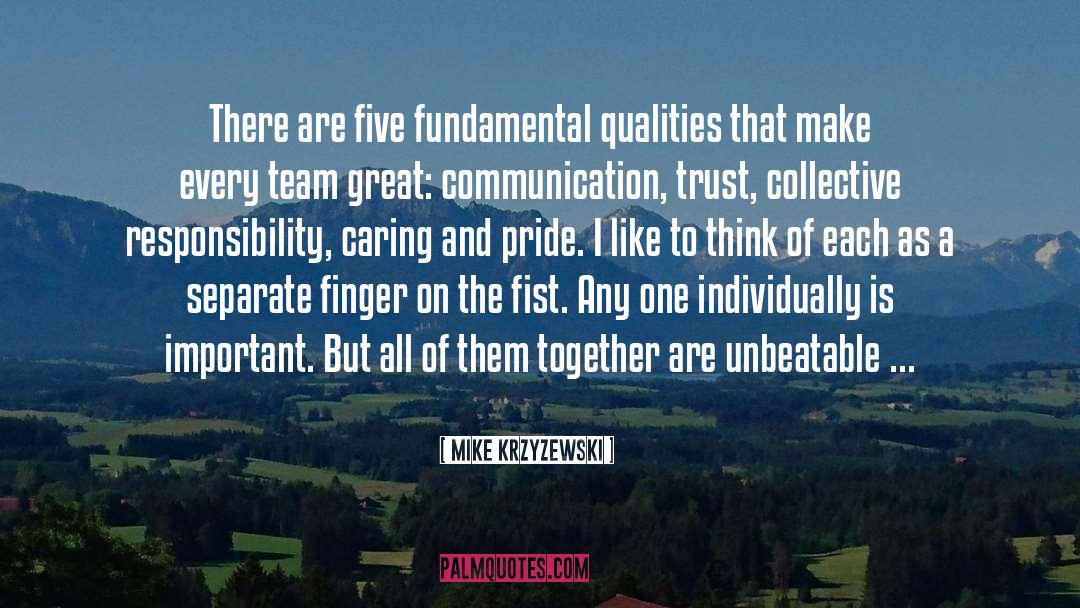 Separate But Together quotes by Mike Krzyzewski
