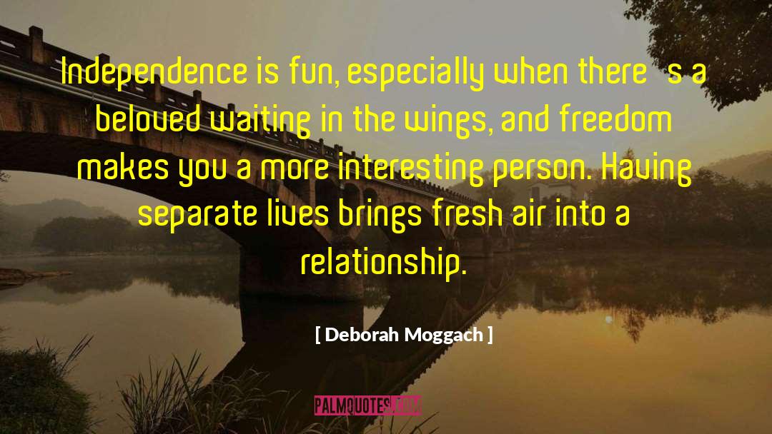 Separate Lives quotes by Deborah Moggach