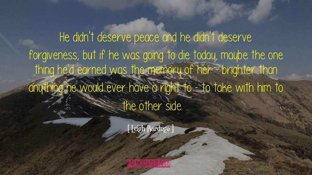 Separate Peace quotes by Leigh Bardugo