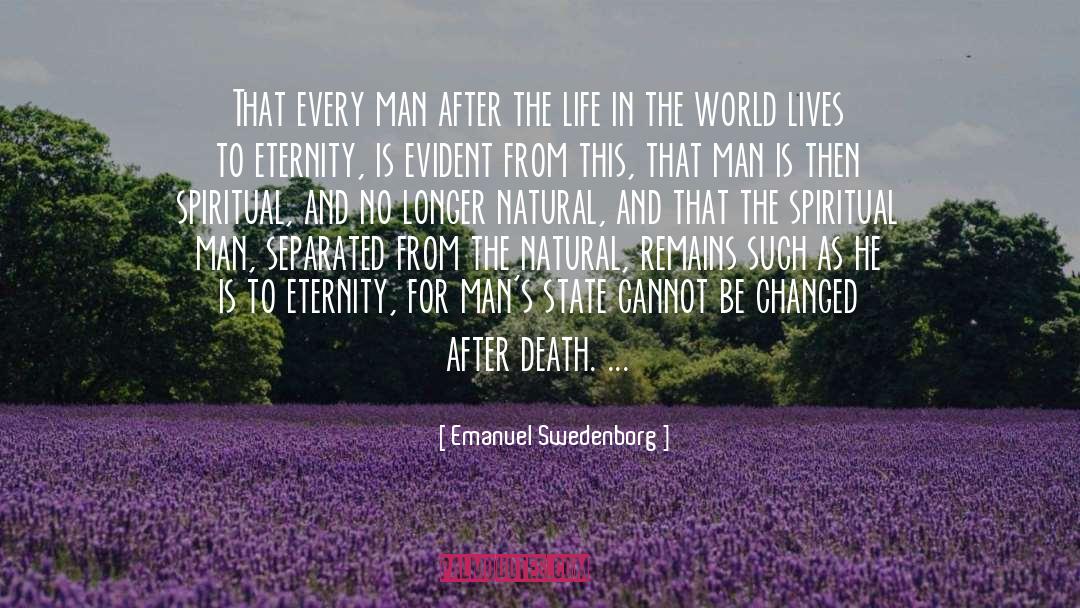 Separated quotes by Emanuel Swedenborg