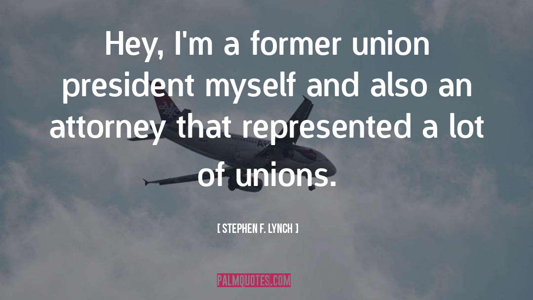 Separation And Union quotes by Stephen F. Lynch