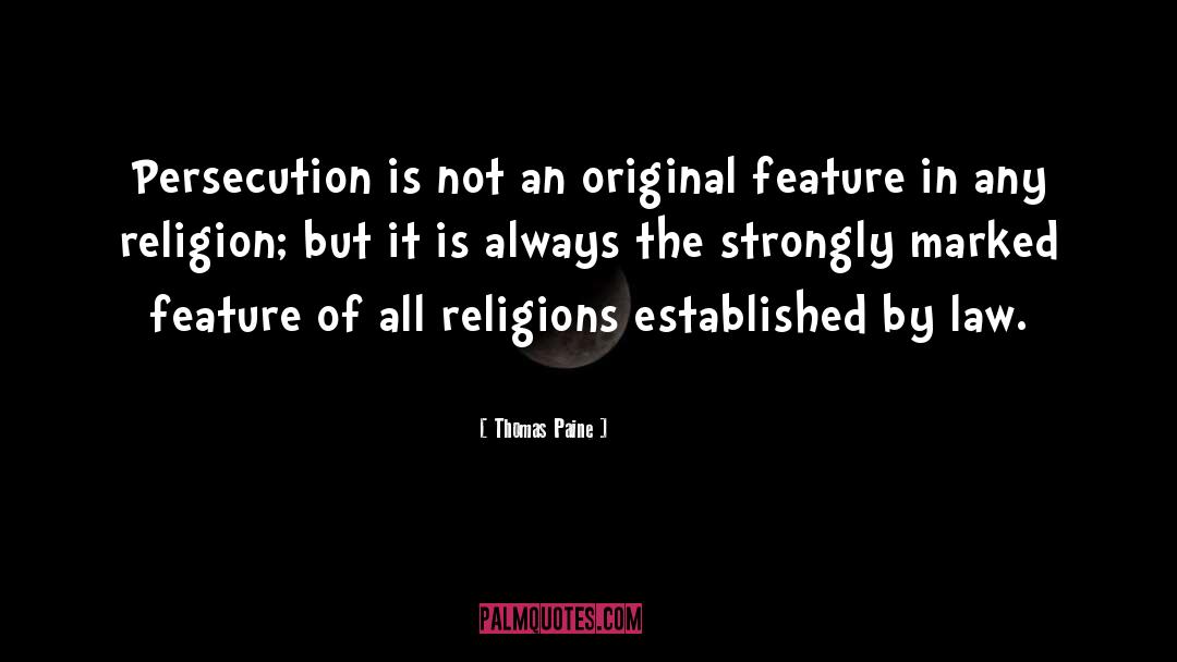 Separation Of Church And State quotes by Thomas Paine