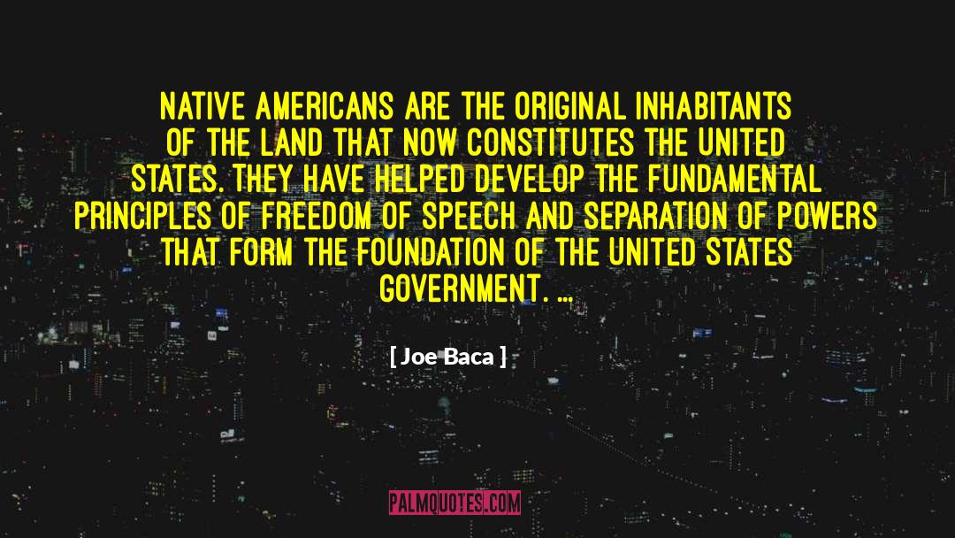 Separation Of Powers quotes by Joe Baca