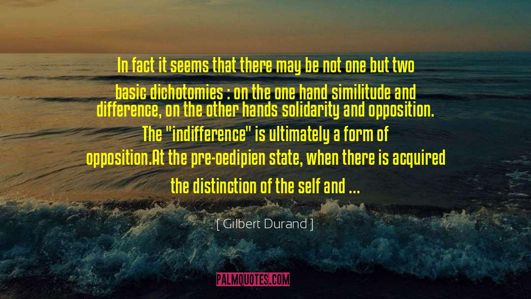 Separation Of Powers quotes by Gilbert Durand