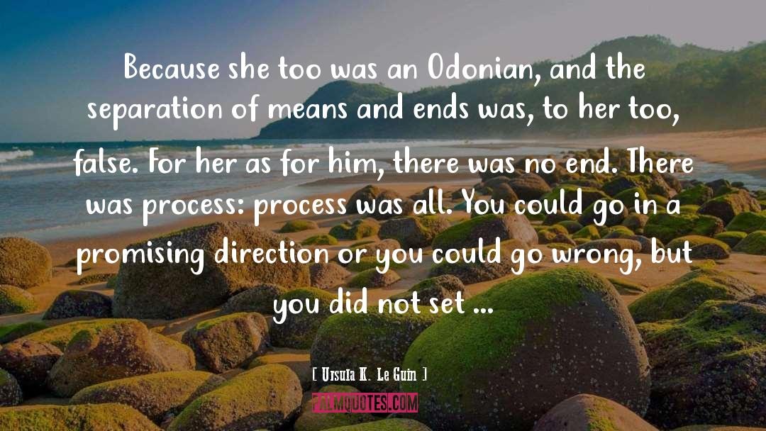 Separation quotes by Ursula K. Le Guin