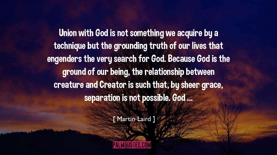 Separation quotes by Martin Laird