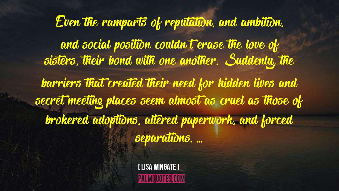Separations quotes by Lisa Wingate