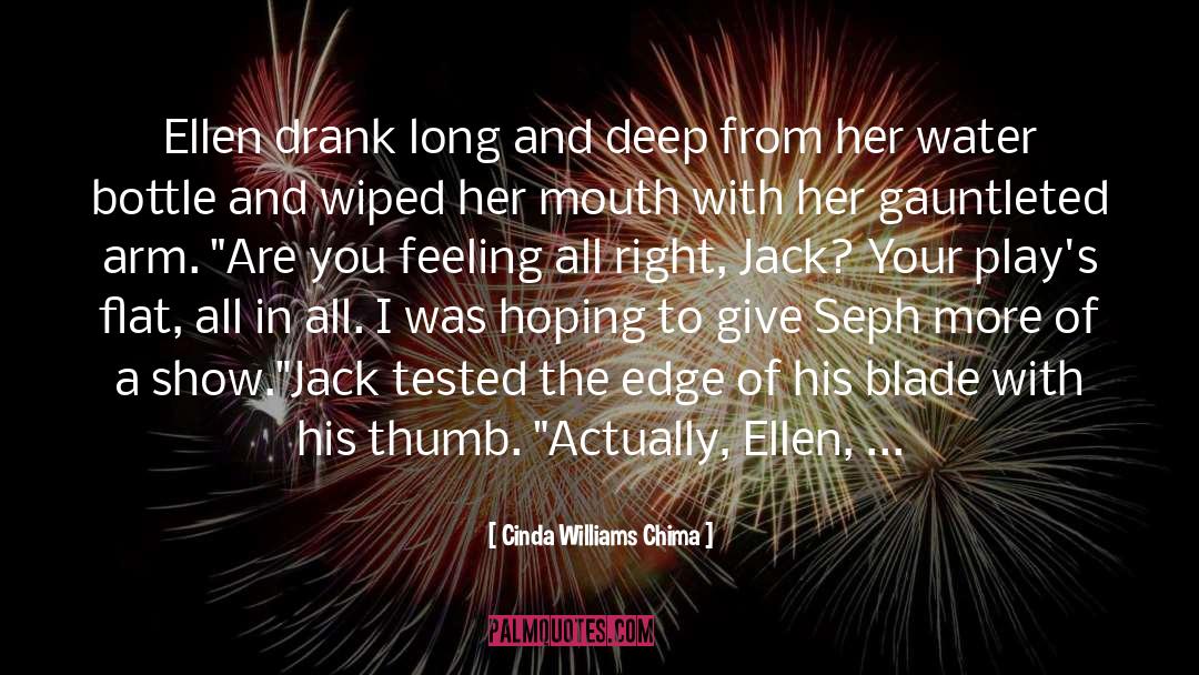 Seph quotes by Cinda Williams Chima