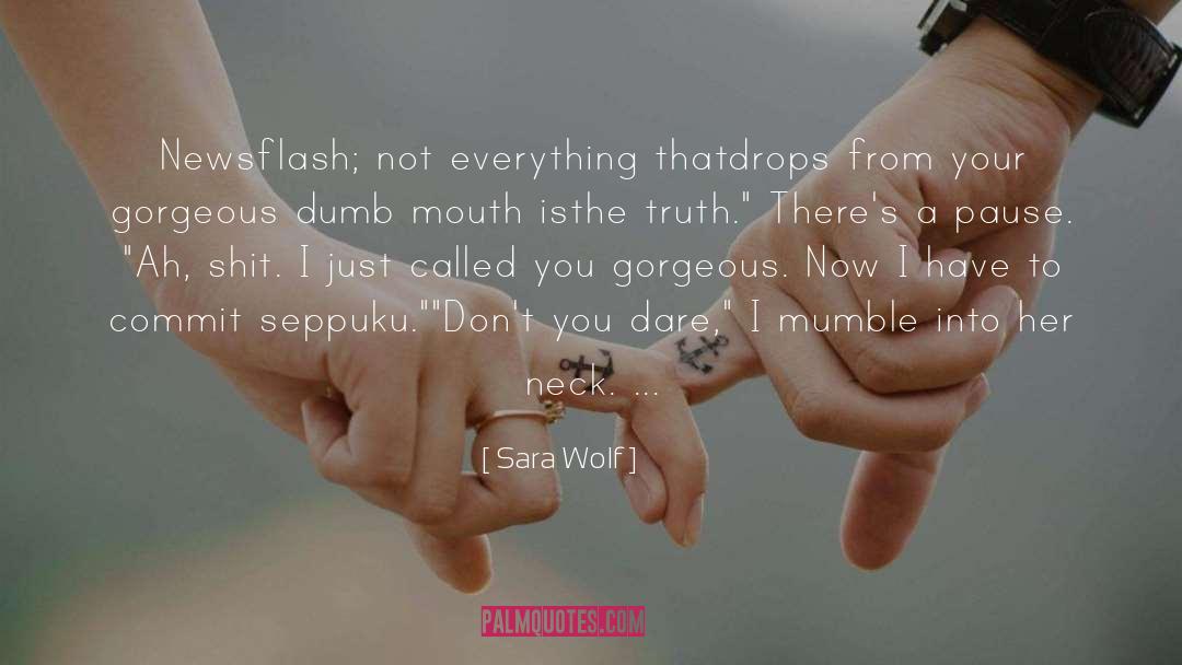 Seppuku quotes by Sara Wolf