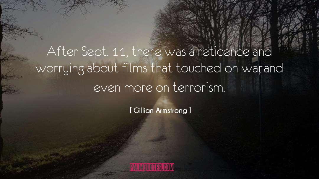 Sept 11 quotes by Gillian Armstrong