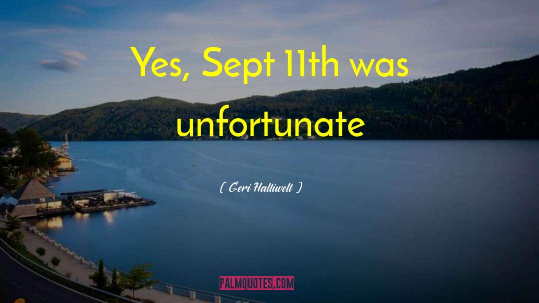 Sept 11th Inspirational quotes by Geri Halliwell