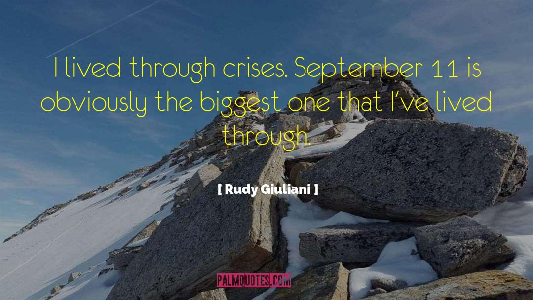 September 11 2001 quotes by Rudy Giuliani